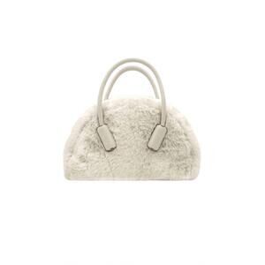 NEW THEMOIRÈ women's selene fur bag in shell